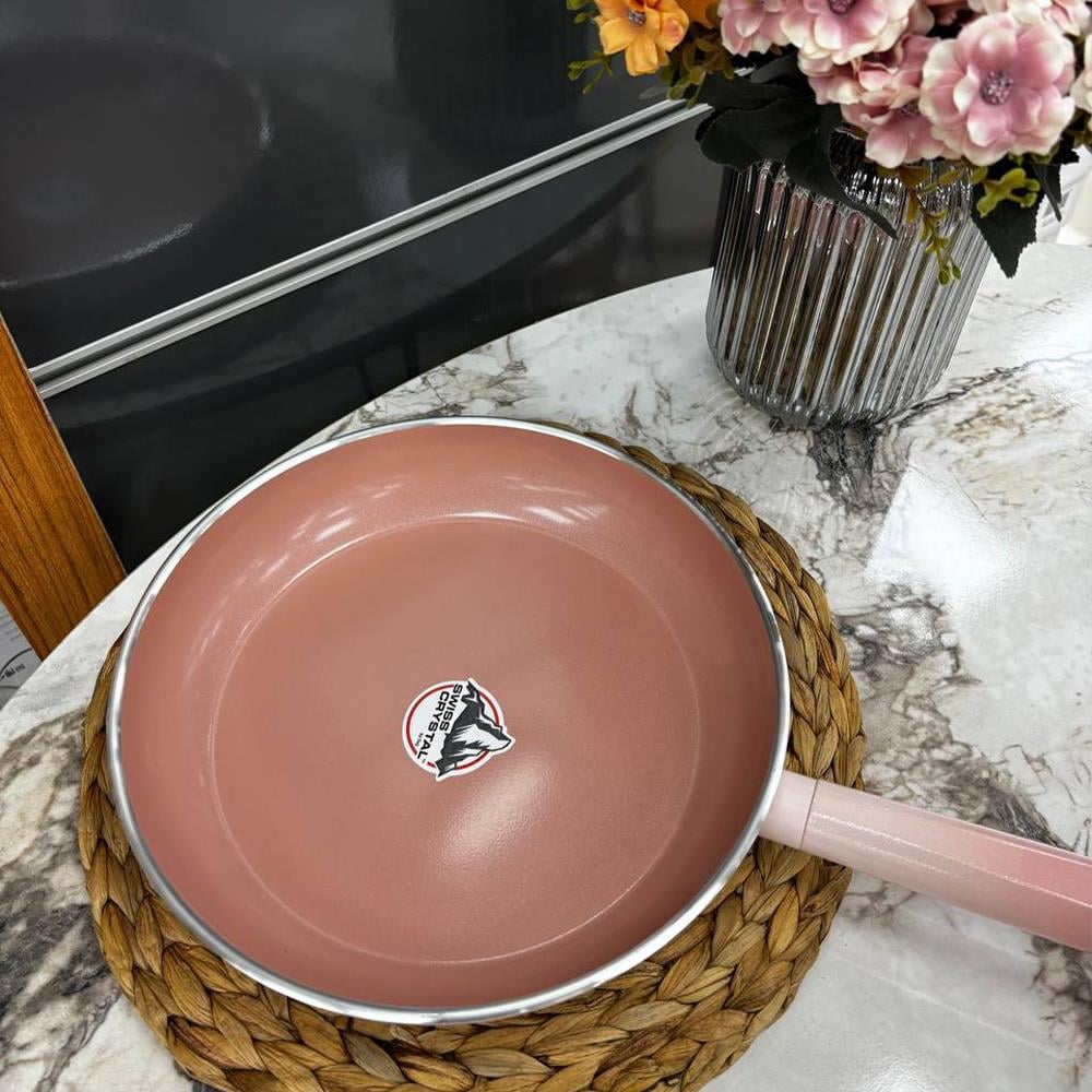 Emsan Swiss Crystal Tava 26 cm Pembe