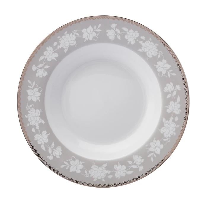 Emsan Yeni Mathilda Porselen 60 Parça 12 Kişilik Yemek Takımı