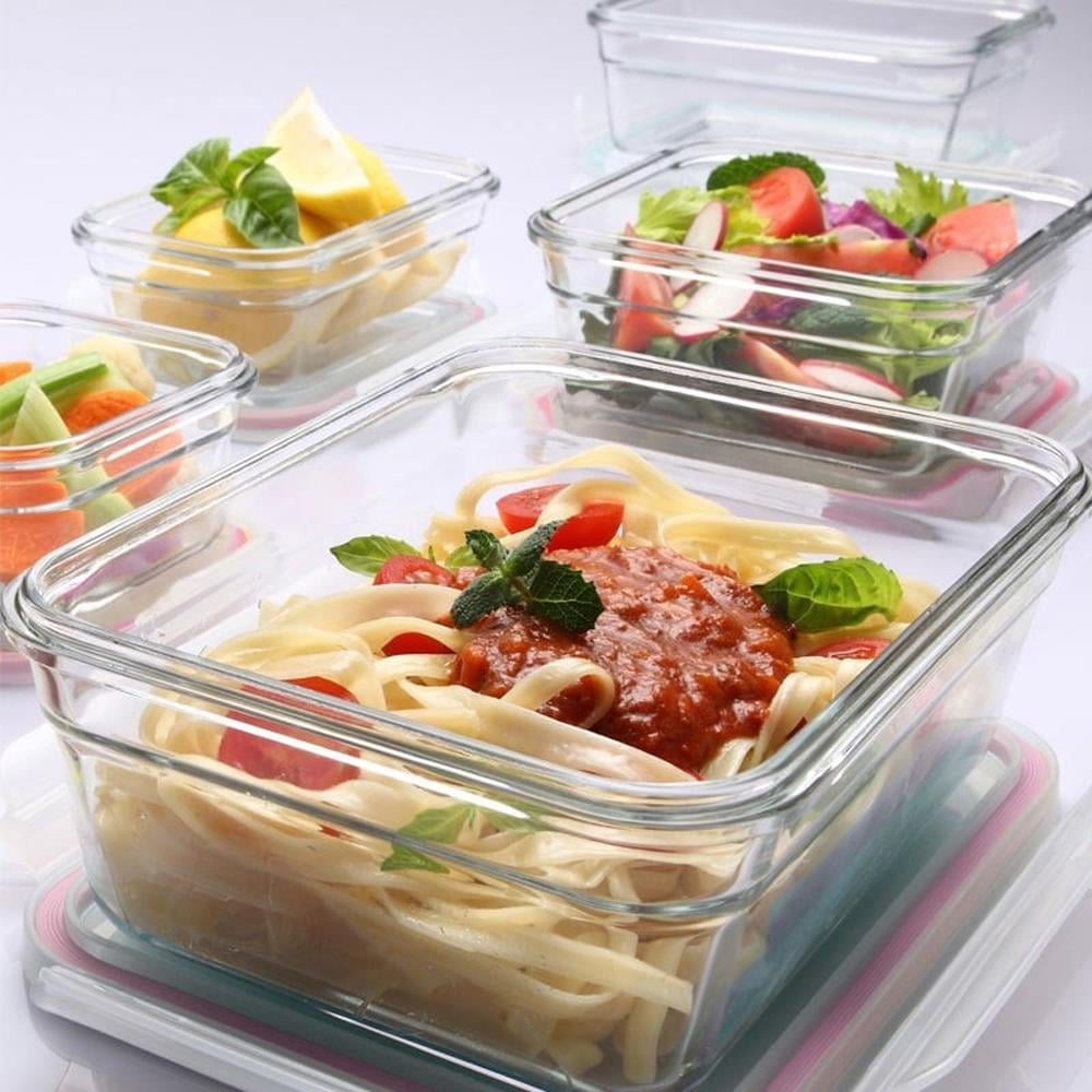 Glasslock Kare Cam Saklama Kabı 2600 ml