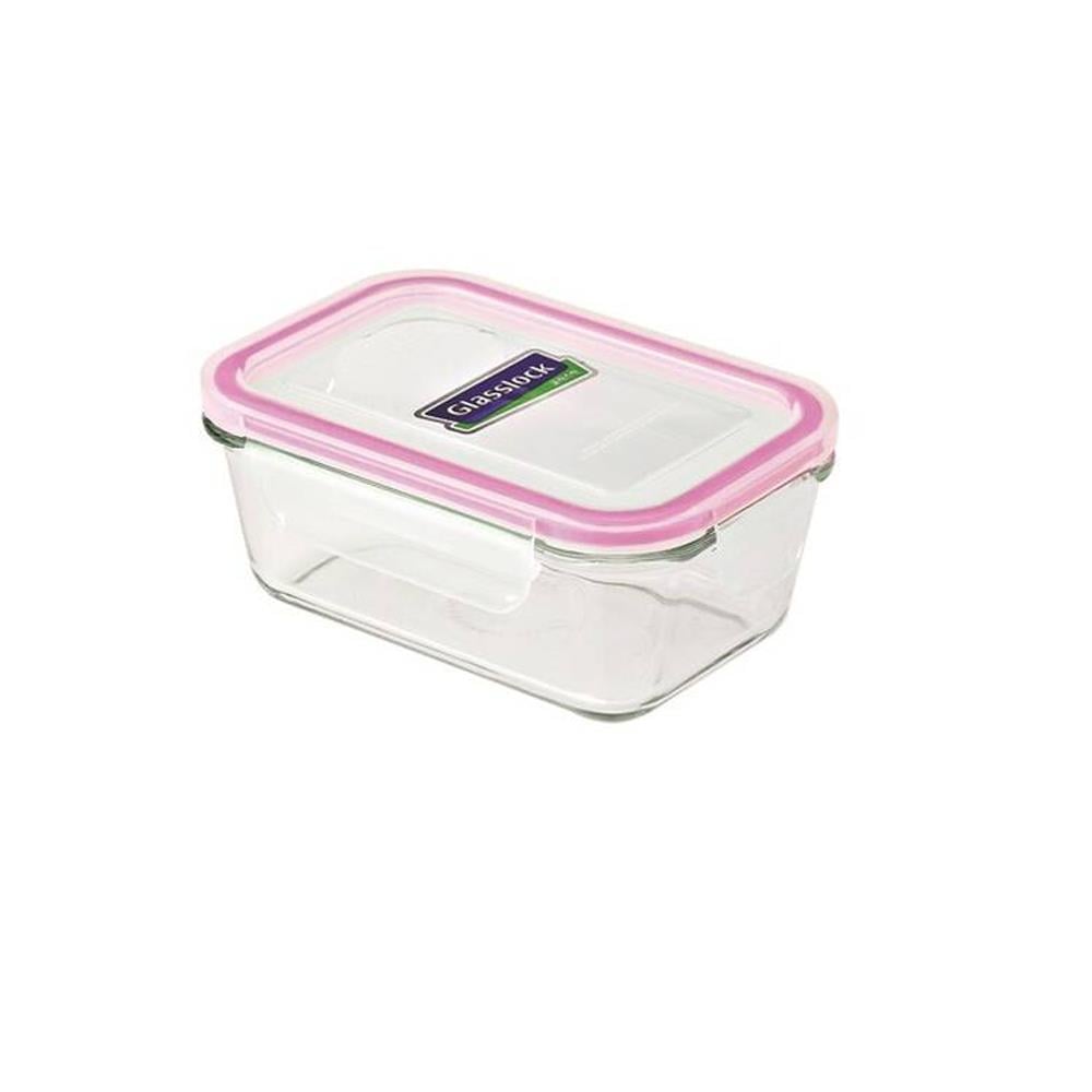 Glasslock Konik Dikdörtgen Cam Saklama Kabı 980 Ml