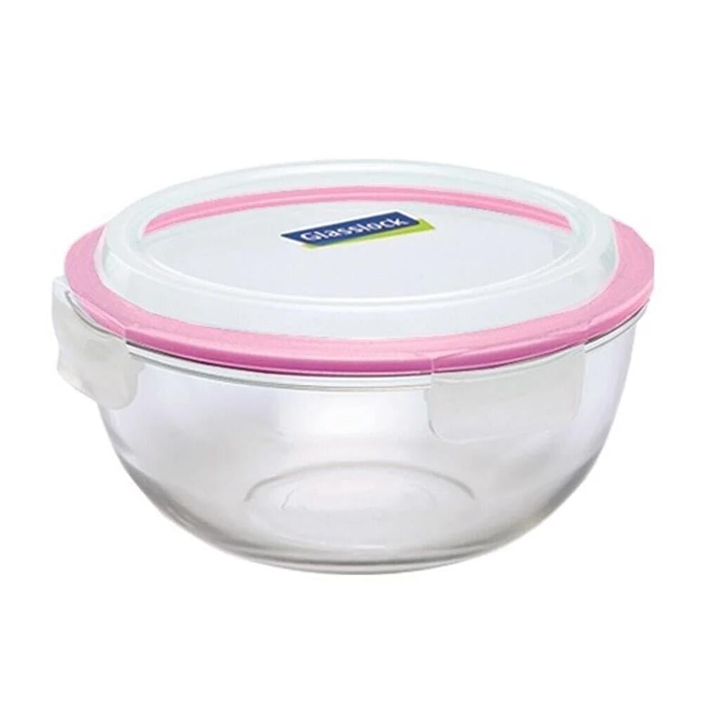 Glasslock Yuvarlak Cam Saklama Kabi 1000 Ml