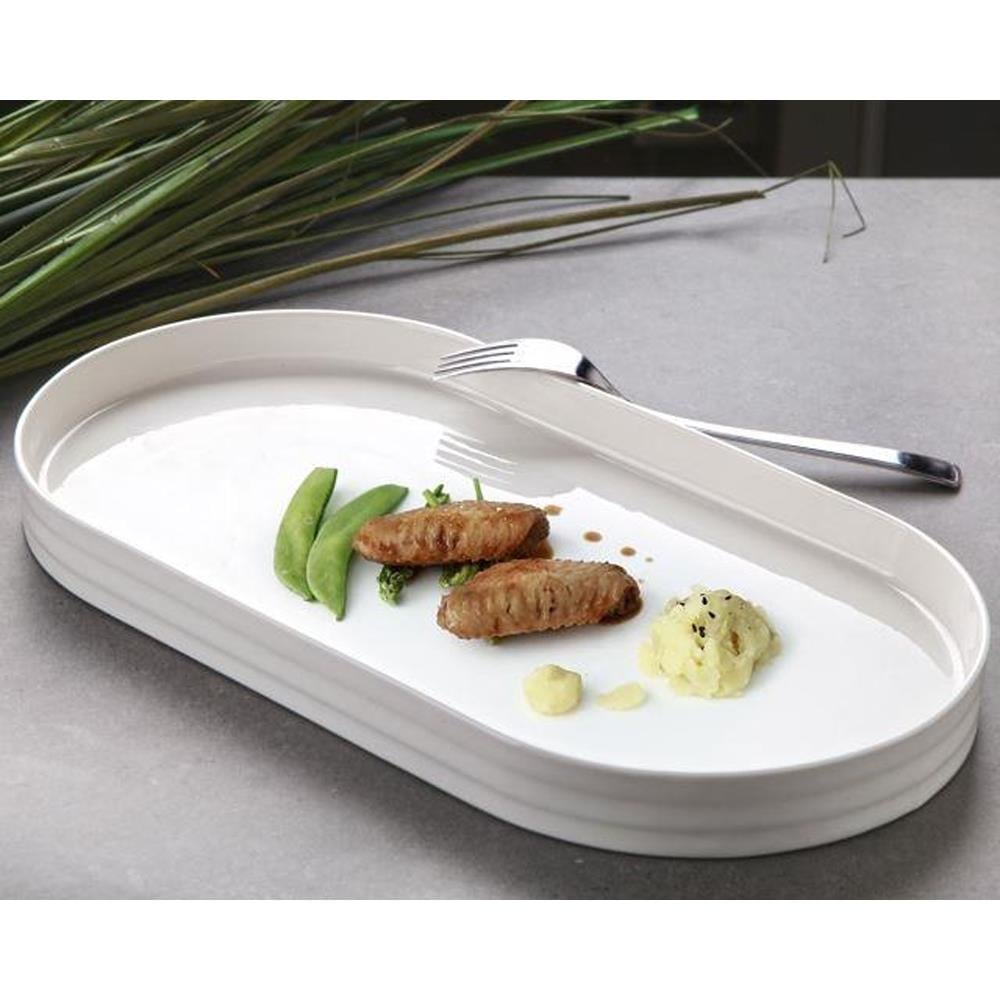 Gönül Oval Tabak G3494 Tekli 36,3X19X2,9 CM