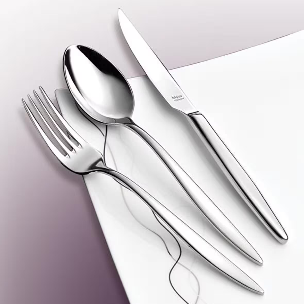 Hisar Mercury 84 Parça 12 Kişilik Çatal Kaşık Bıçak Takımı