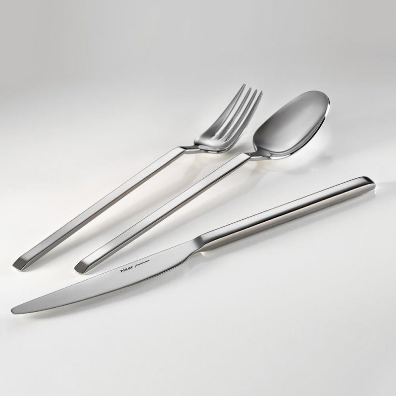 Hisar Orlando 84 Parça 12 Kişilik Çatal Kaşık Bıçak Takımı