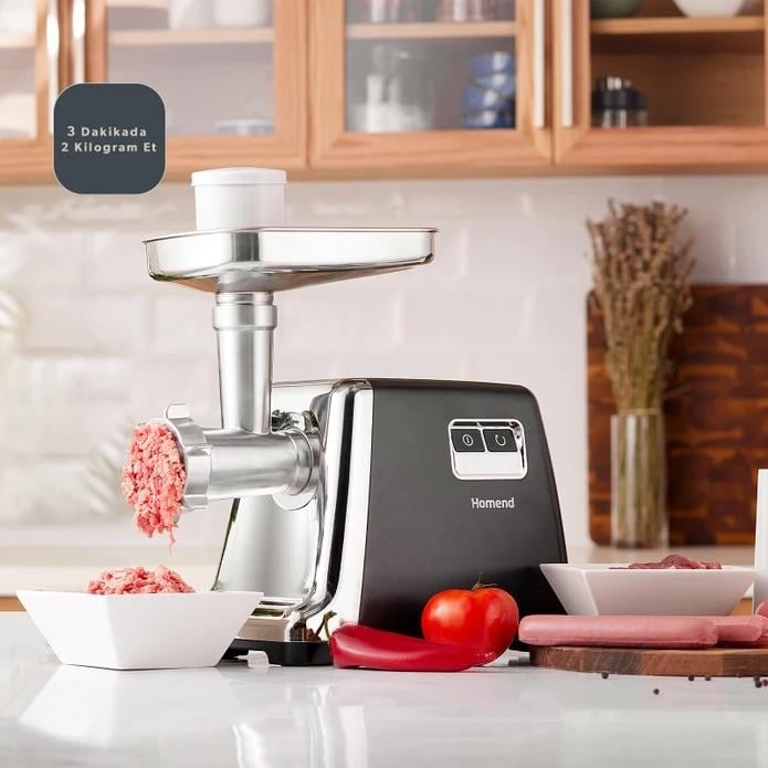 Homend Meatbox 3100H Paslanmaz Çelik Kıyma Makinesi