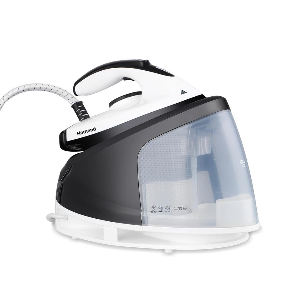 Homend Steamwork Buhar Kazanlı Ütü Siyah Beyaz 1167H