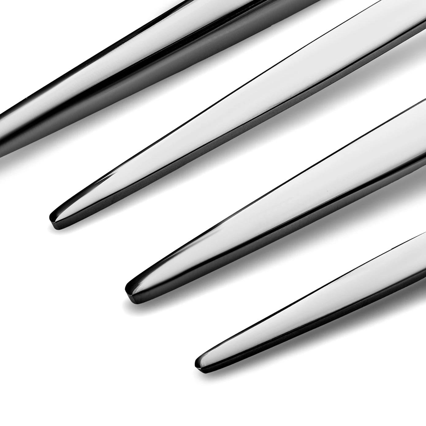 Karaca 316 Elegance Thor Platin 12 Kişilik 84 Parça Çatal Kaşık Bıçak Takımı