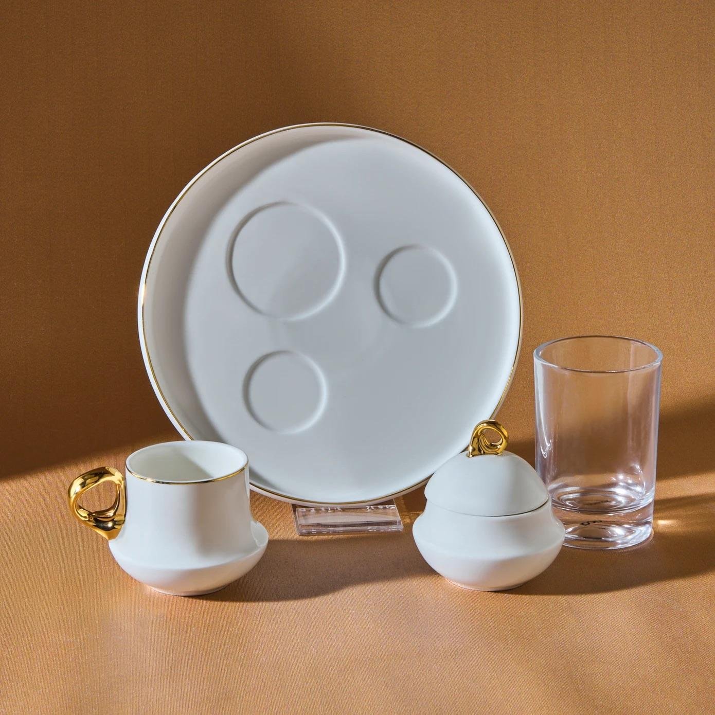 Karaca Acıbadem Tek Kişilik Kahve Sunum Seti 80 Ml