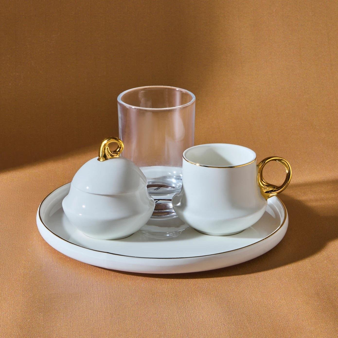 Karaca Acıbadem Tek Kişilik Kahve Sunum Seti 80 Ml