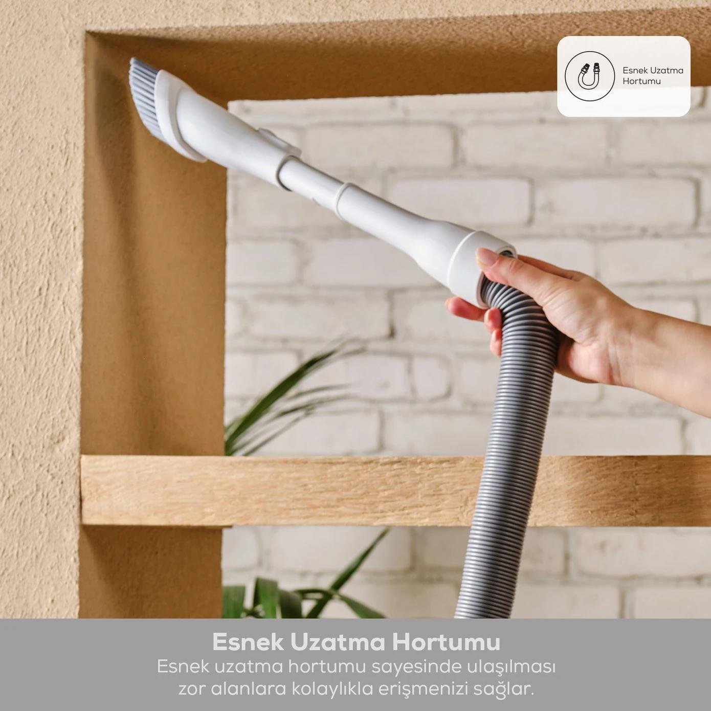 Karaca Aquaclean Pet 3in1 Islak ve Kuru Kablosuz Dikey Süpürge