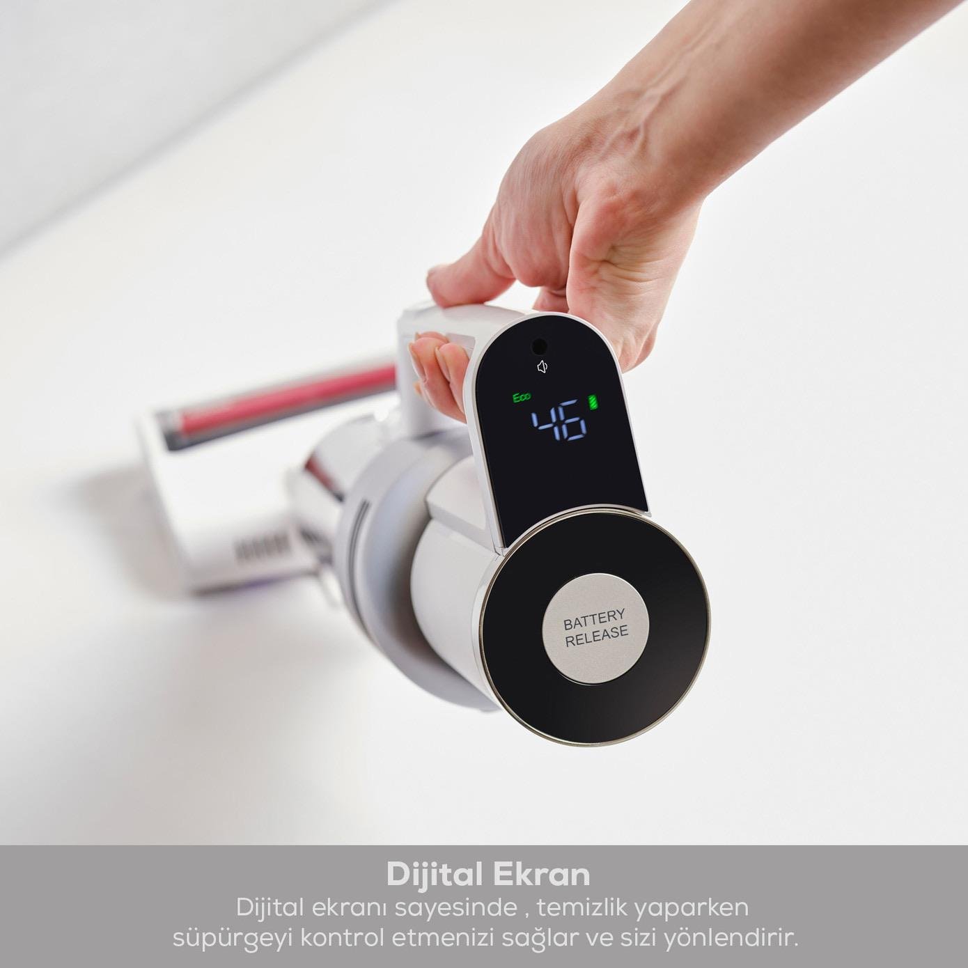 Karaca Aquaclean Pet 3in1 Islak ve Kuru Kablosuz Dikey Süpürge