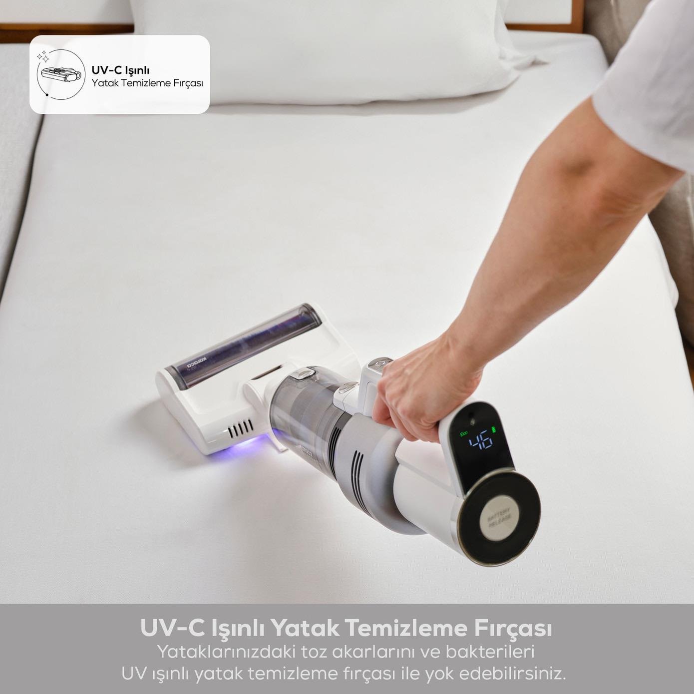 Karaca Aquaclean Pet 3in1 Islak ve Kuru Kablosuz Dikey Süpürge