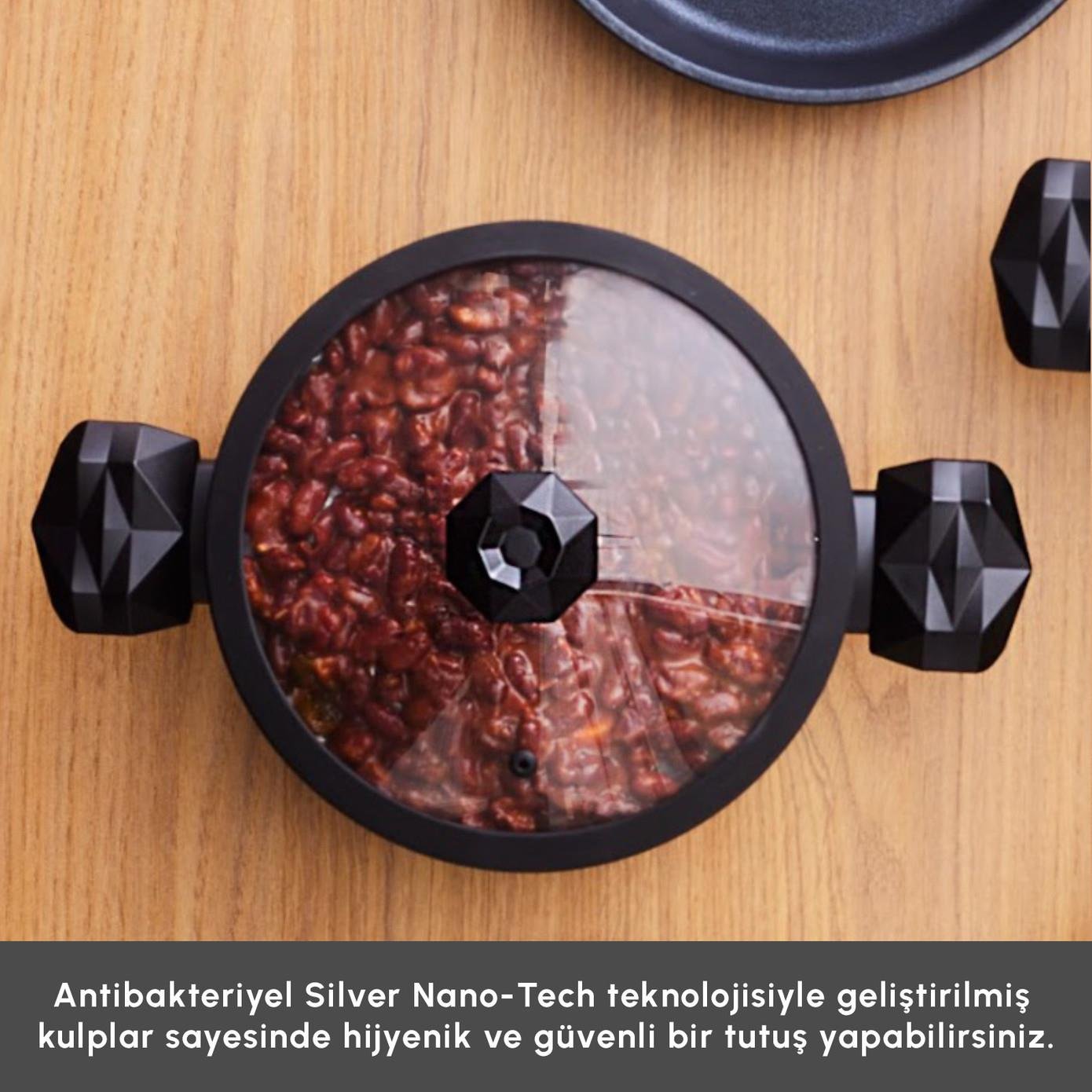 Karaca Biodiamond Antibakteriyel Kulp Tencere 20 Cm