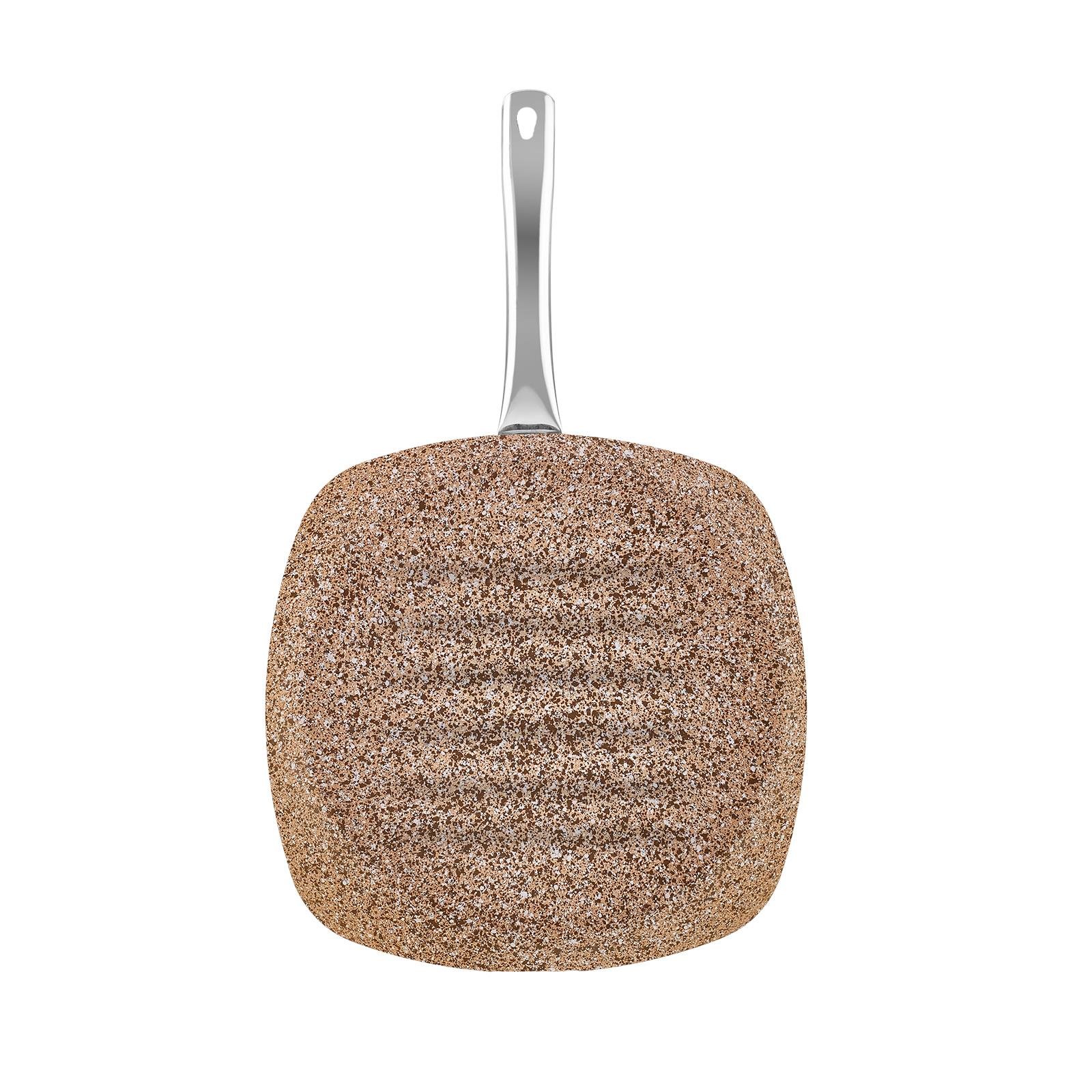 Karaca Biogranit Avanos Grill Tava 28 Cm Kahverengi