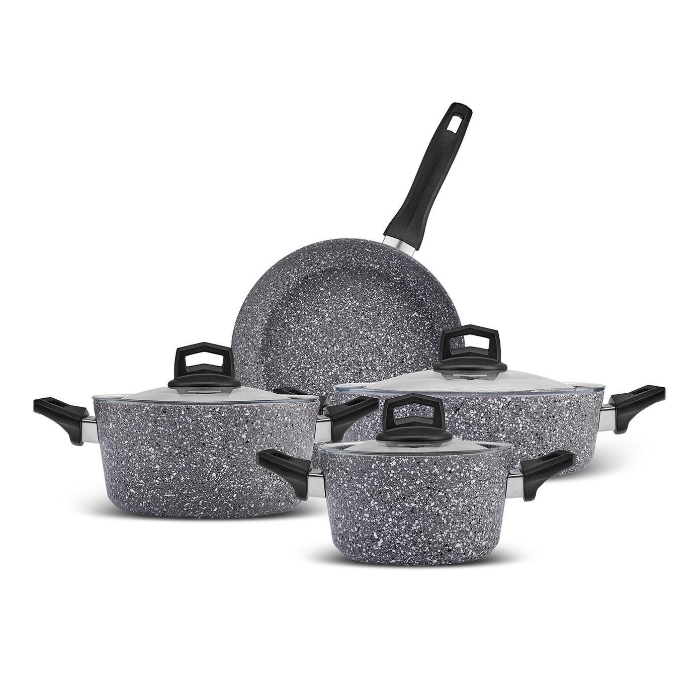 Karaca Biogranit Ayaz 7 Parça Tencere Seti