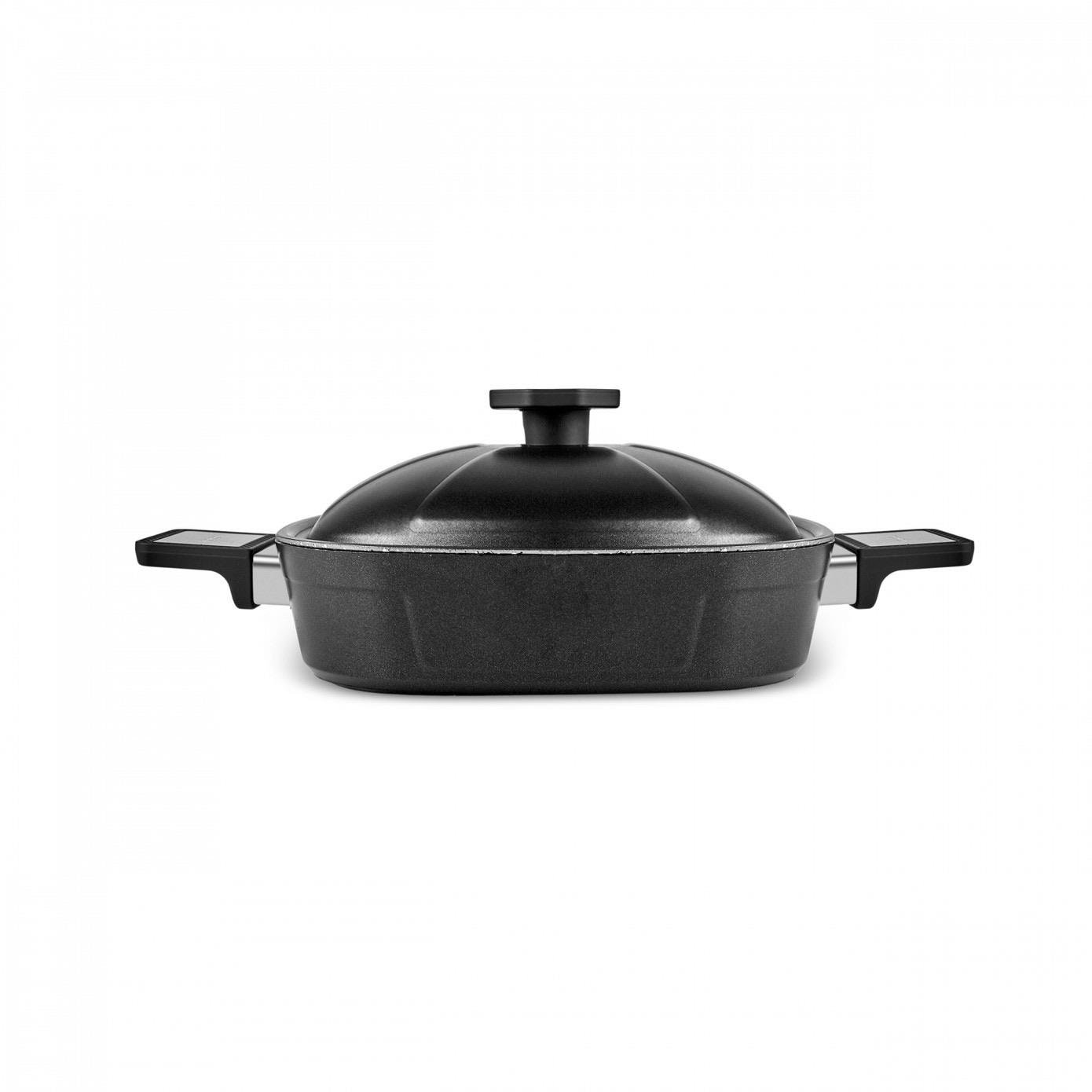 Karaca Biogranit Tank 7 Parça Tencere Seti Black