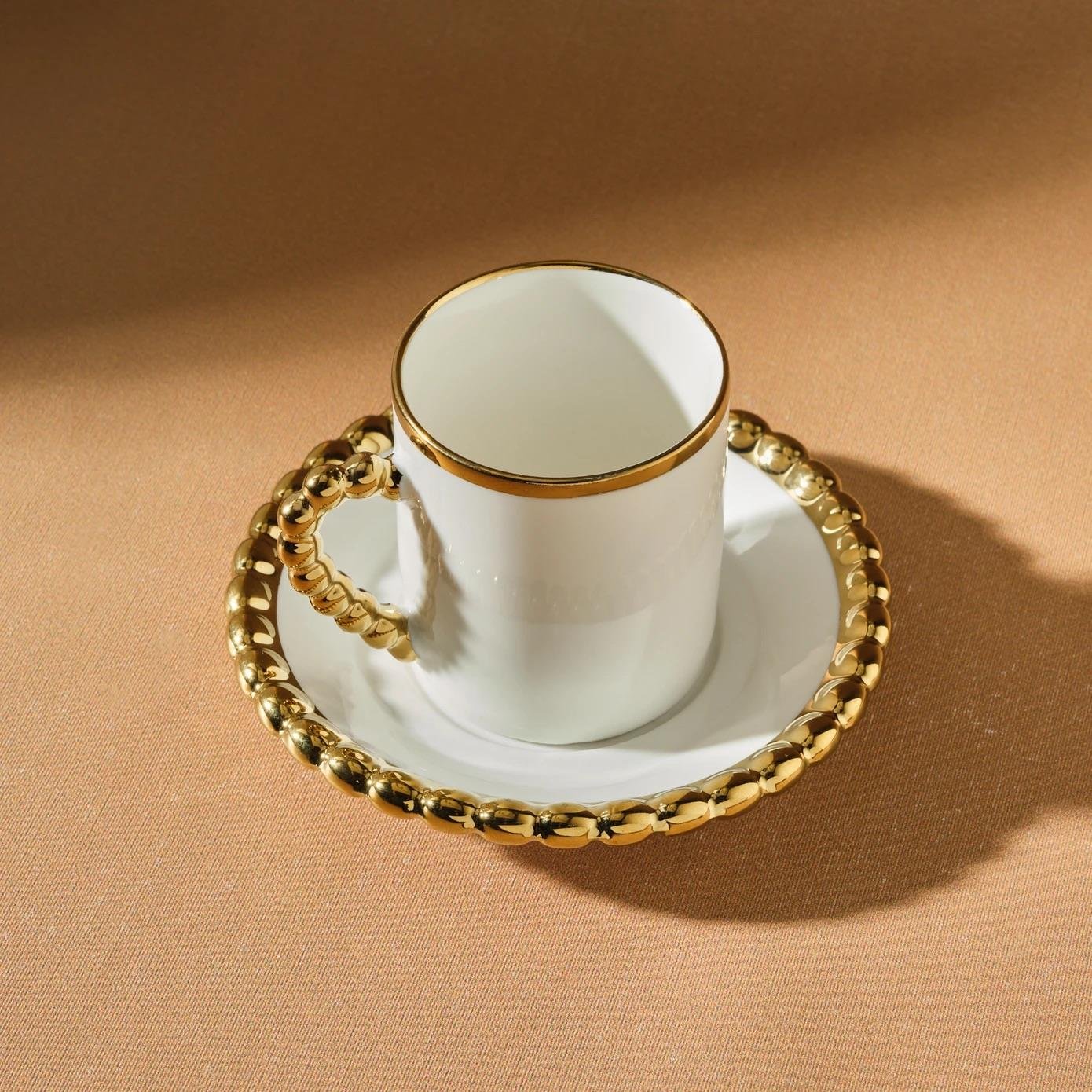 Karaca Boncuk 6 Kişilik Kahve Fincan Takımı 80 ml