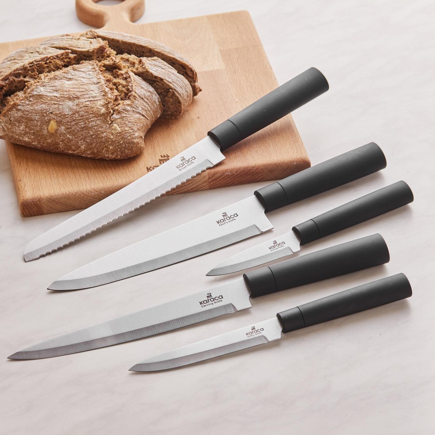 Karaca Burby Wood 14 Parça Servis ve Bıçak Seti