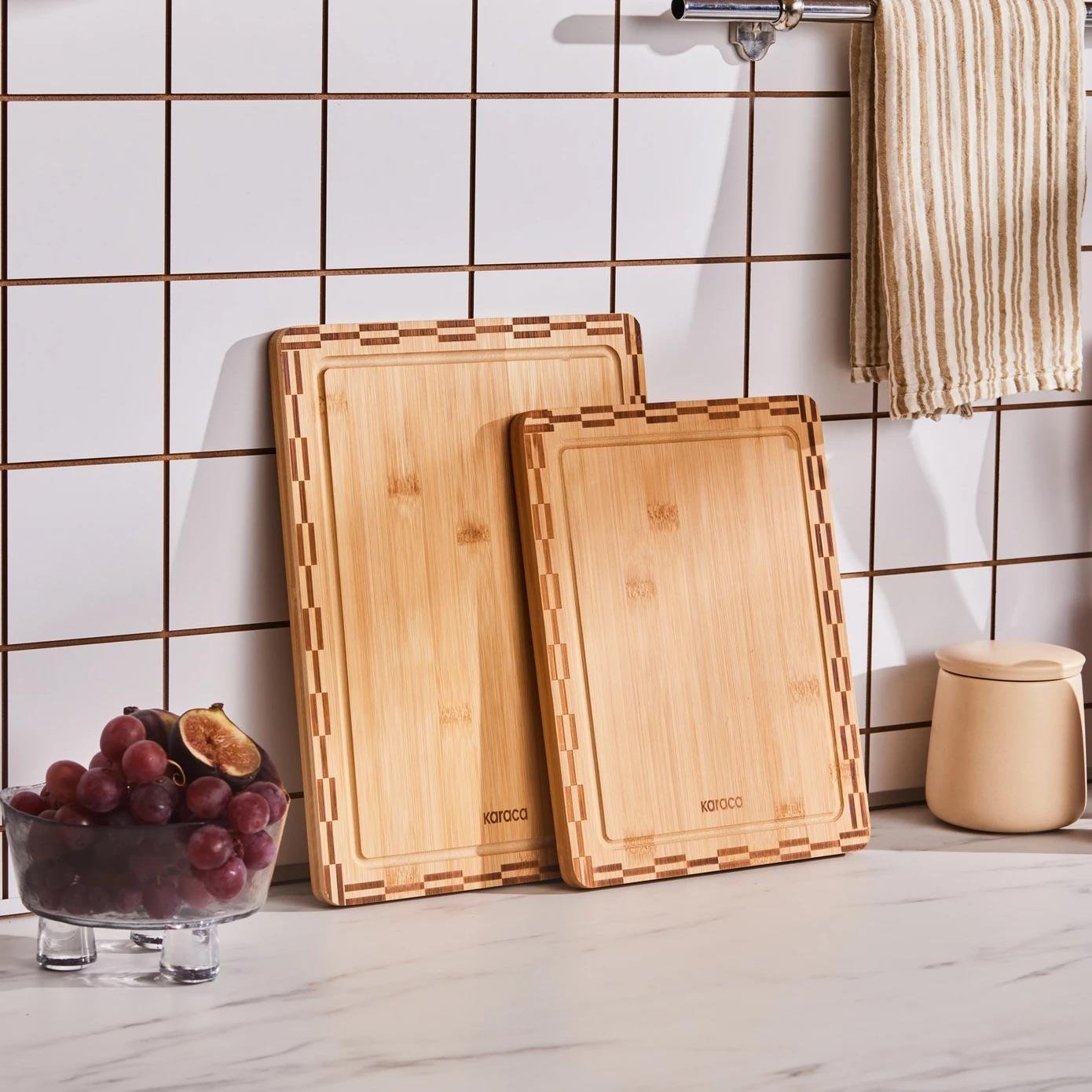 Karaca Çim 2li Kesme Tahtası