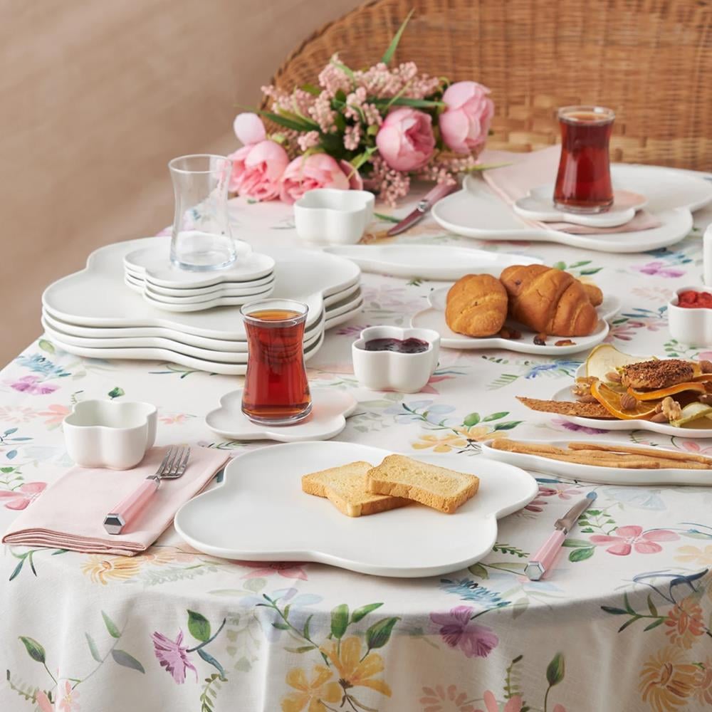 Karaca Clover 28 Parça 6 Kişilik Kahvaltı Takımı