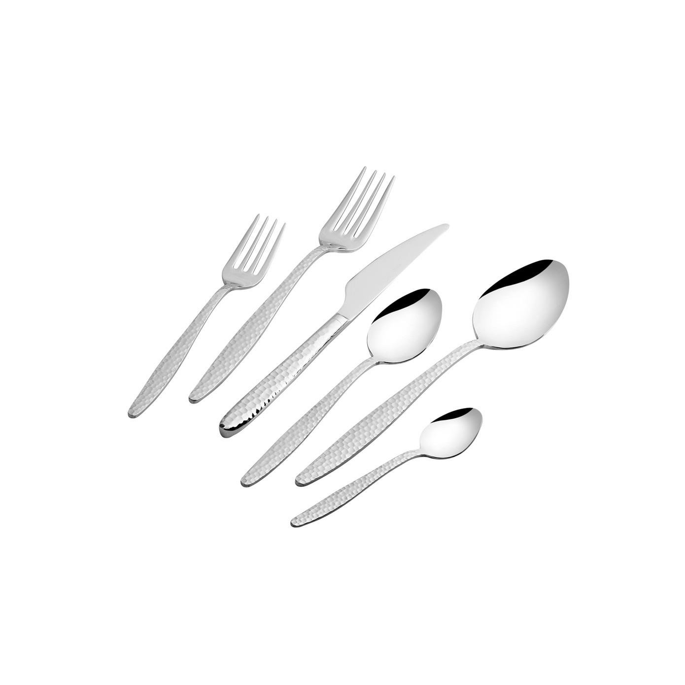 Karaca Elegance Baste Platin 12 Kişilik 72 Parça Çatal Kaşık Bıçak Takımı