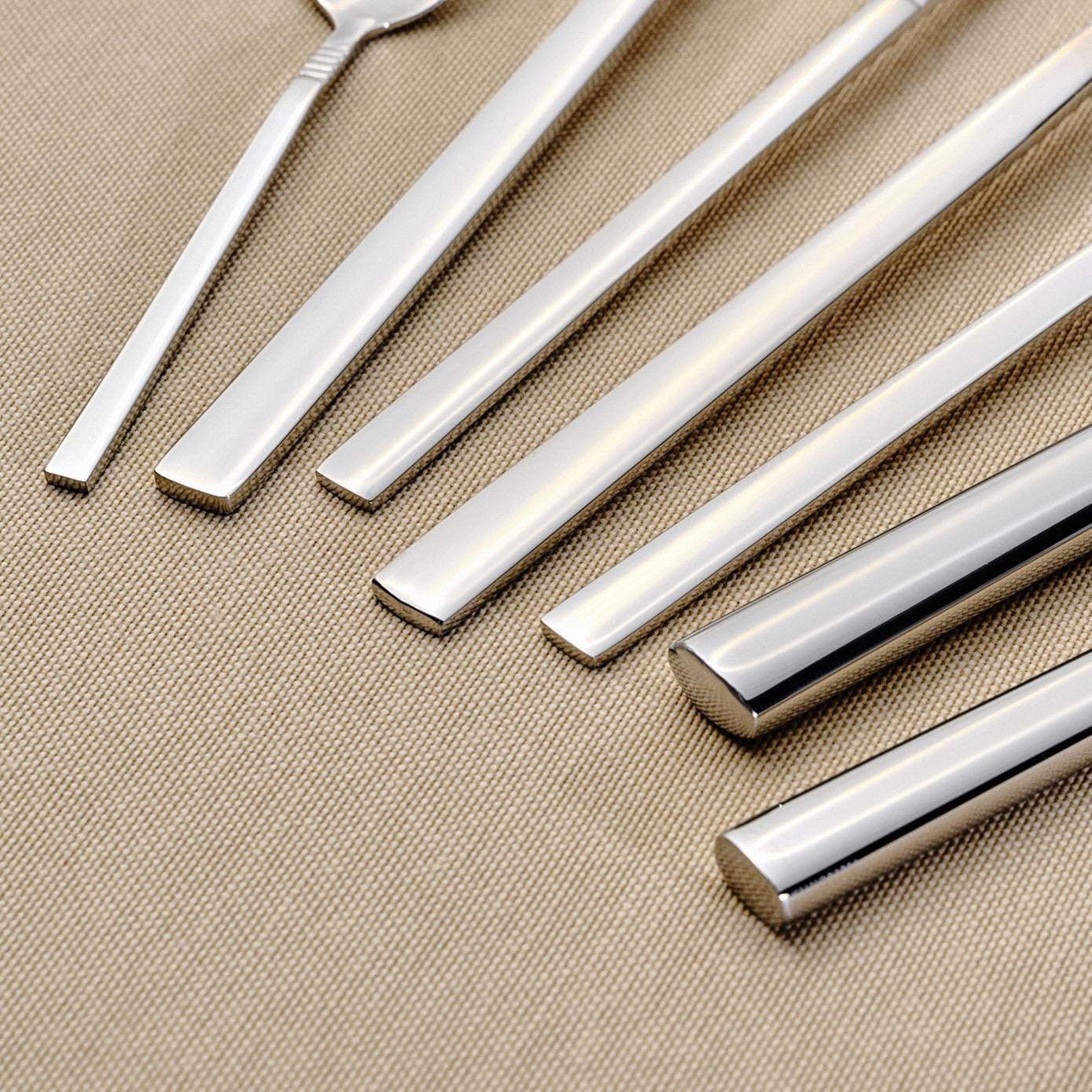 Karaca Elegance Nil V2 Platin 12 Kişilik 84 Parça Çatal Kaşık Bıçak Takımı