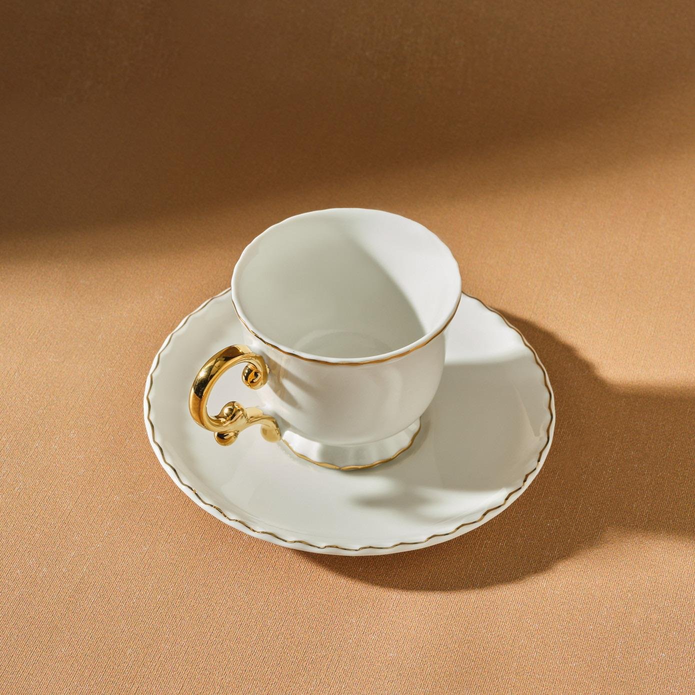 Karaca Elegant 6 Kişilik Kahve Fincan Takımı 80 ml