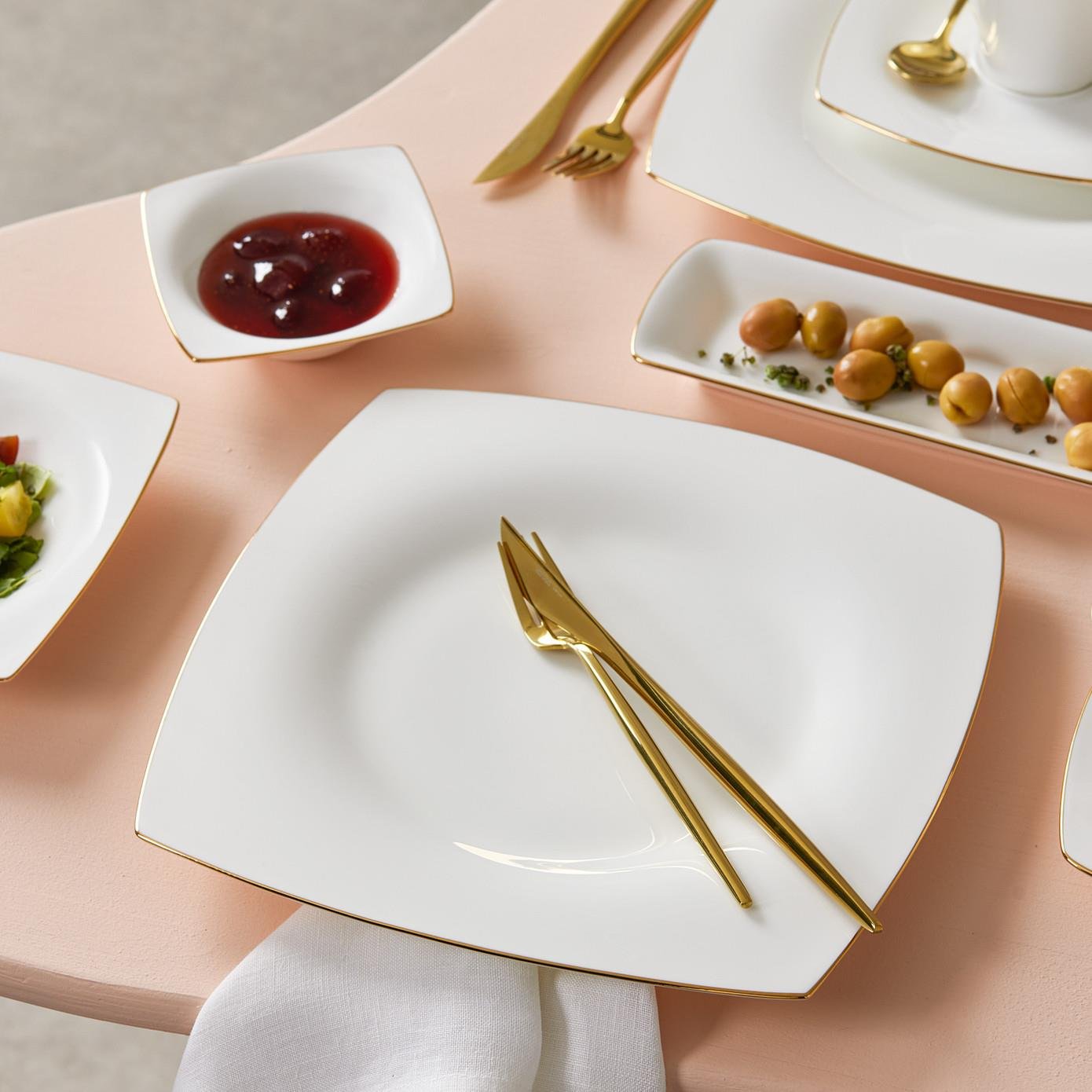 Karaca Fine Pearl Ragusa 26 Parça 6 Kişilik Kahvaltı Takımı