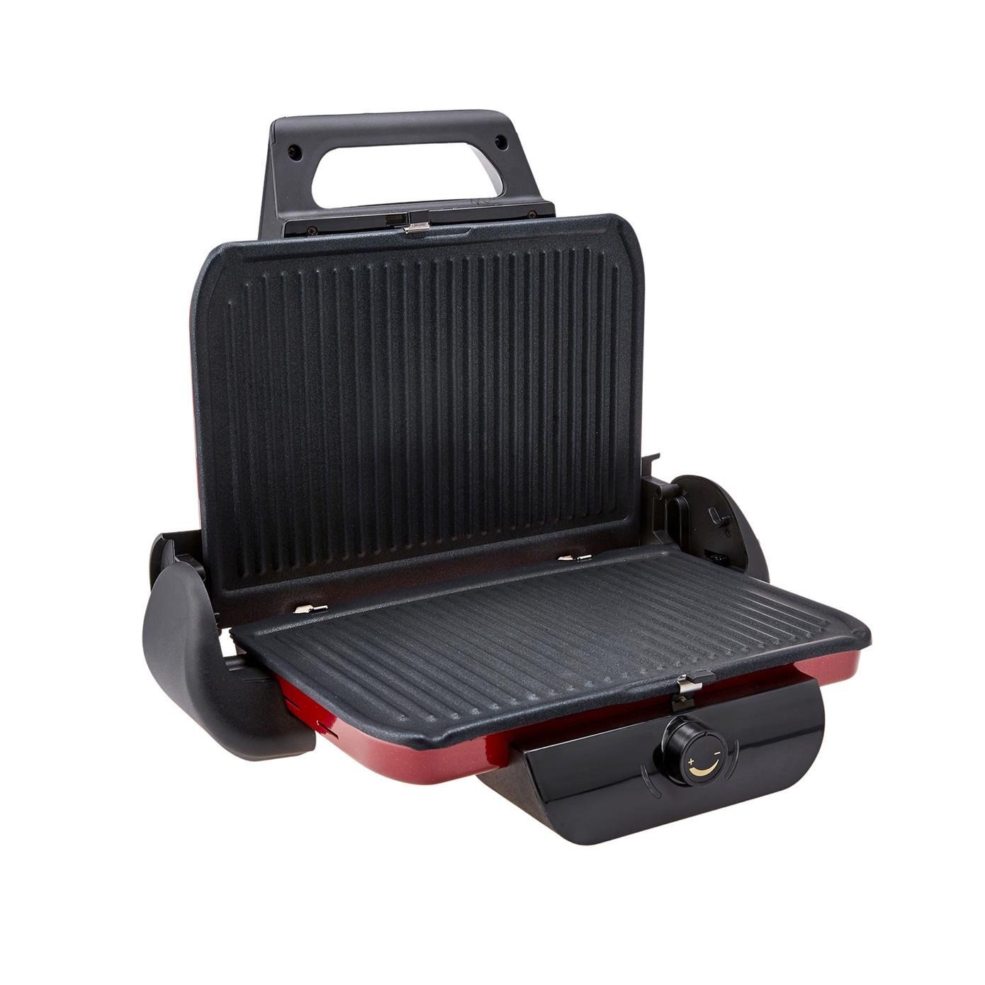 Karaca Future Plus Bio Diamond Antibakteriyel Kırmızı Izgara ve Tost Makinesi