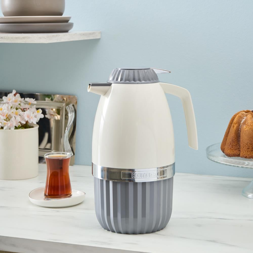 Karaca Gant Cam Sızdırmaz Çay Termosu Gri 2 L