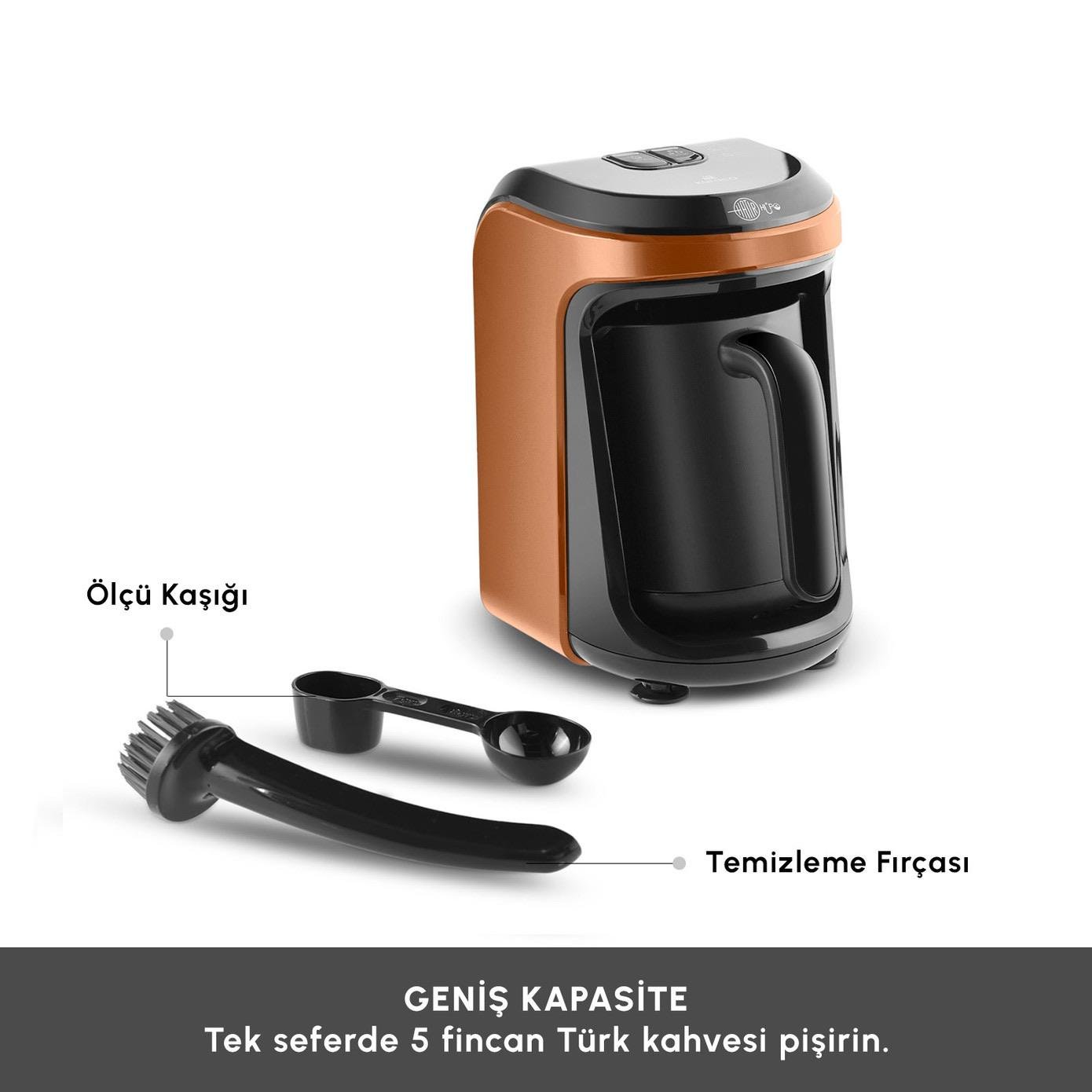 Karaca Hatır Hüps Aroma Sütlü Türk Kahve Makinesi Bronze