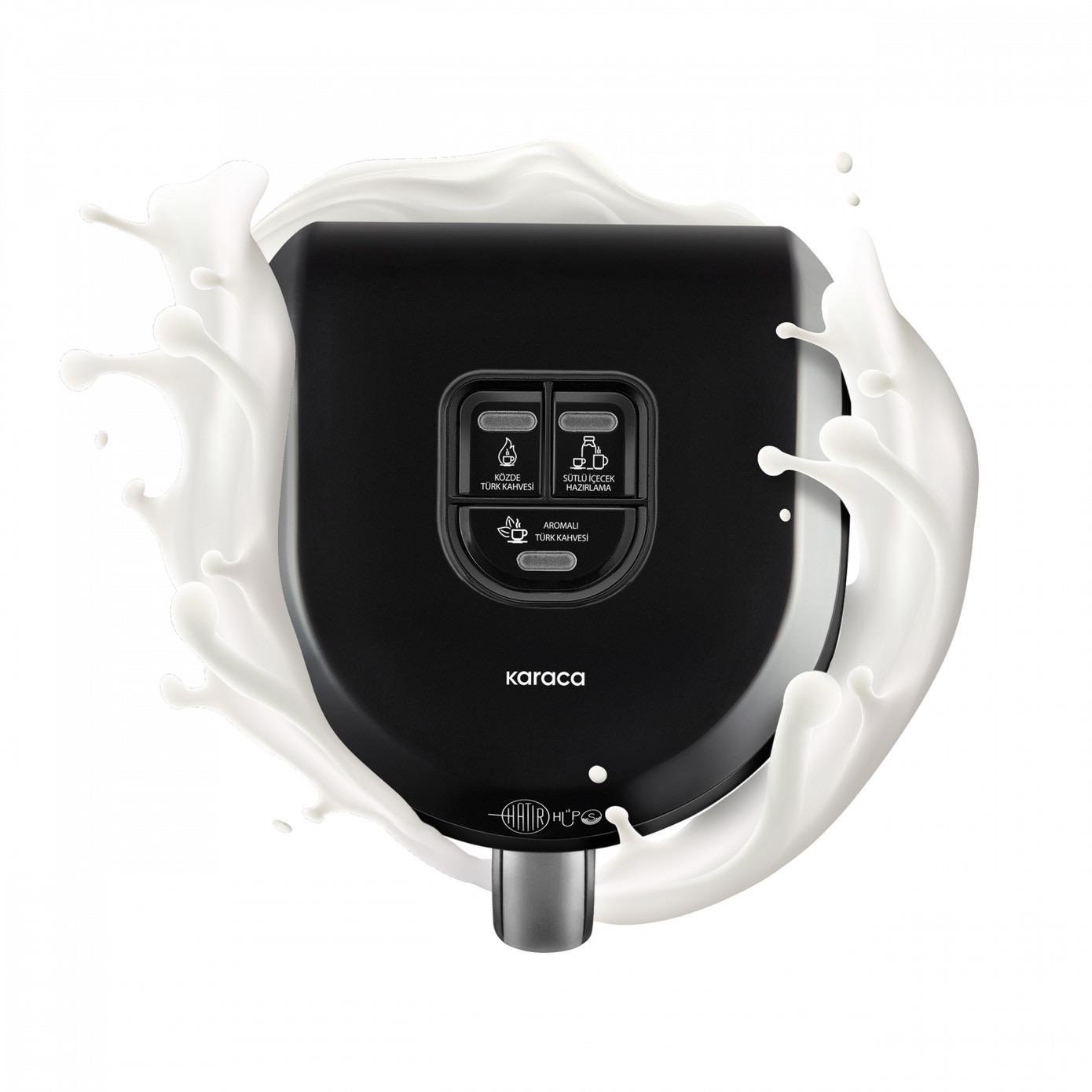 Karaca Hatır Hüps Aroma Sütlü Türk Kahve Makinesi Black