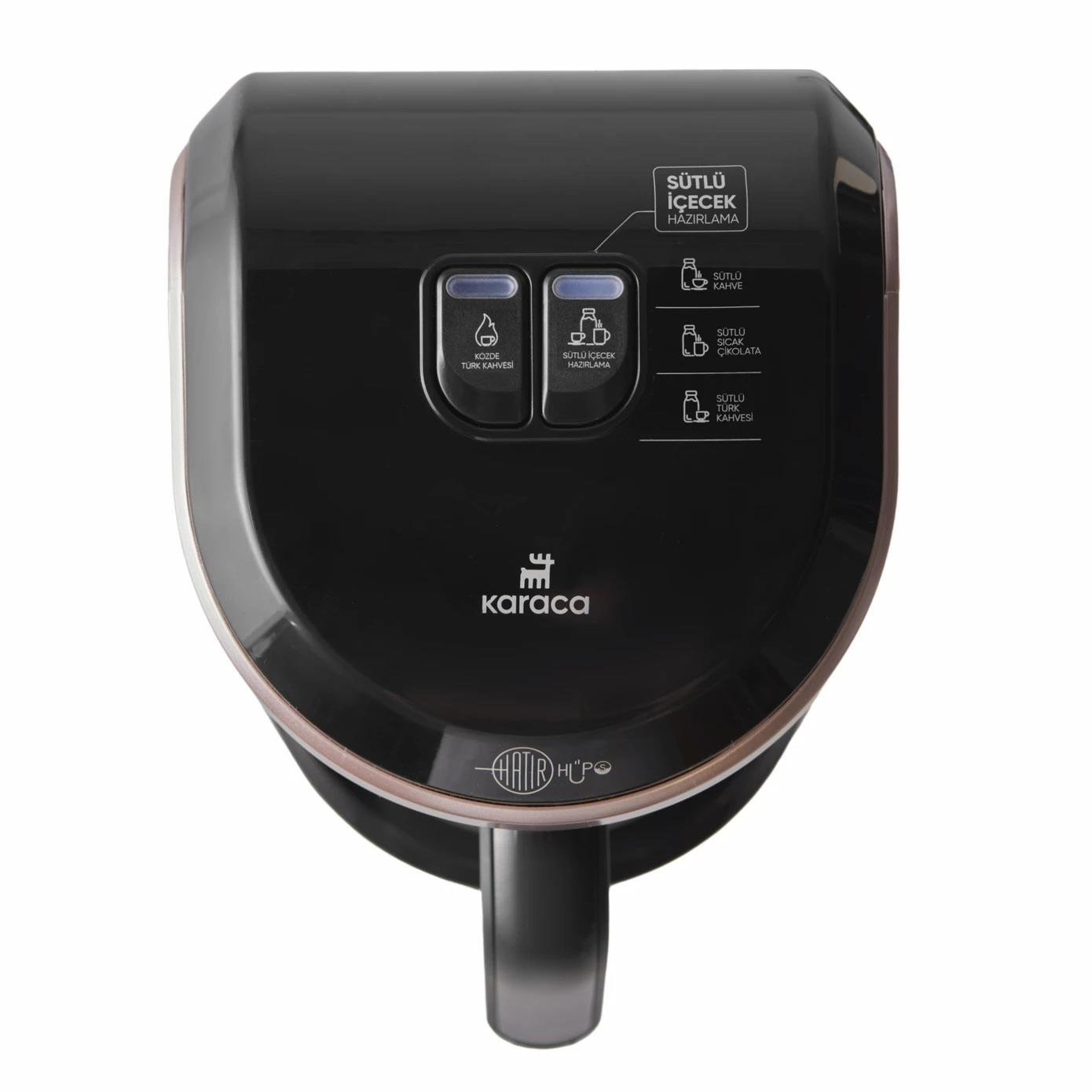Karaca Hatır Hüps Sütlü Türk Kahve Makinesi Pearl White
