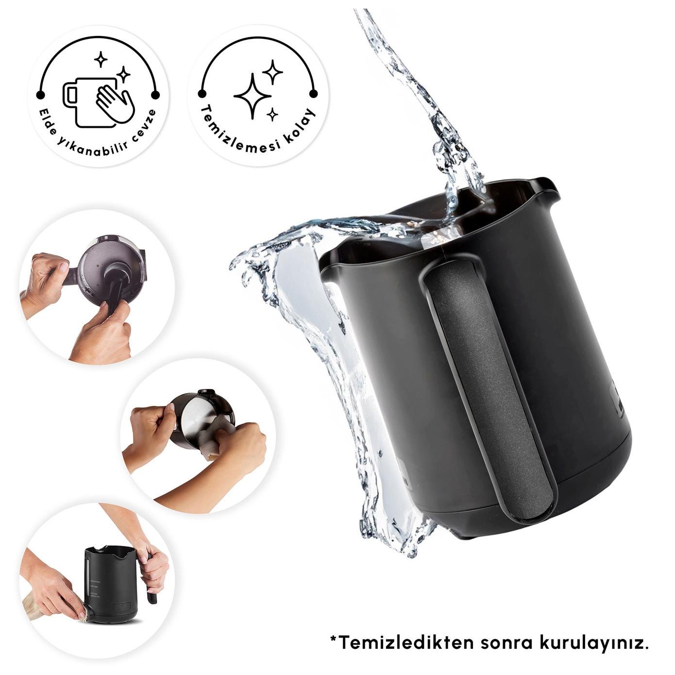 Karaca Hatır Hüps Sütlü Türk Kahve Makinesi Rosegold