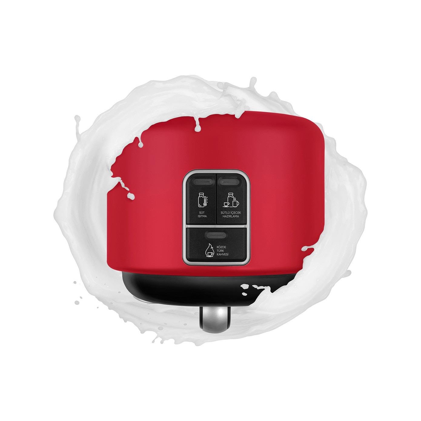 Karaca Hatır Mod Közde ve Sütlü Türk Kahvesi Makinesi Cranberry