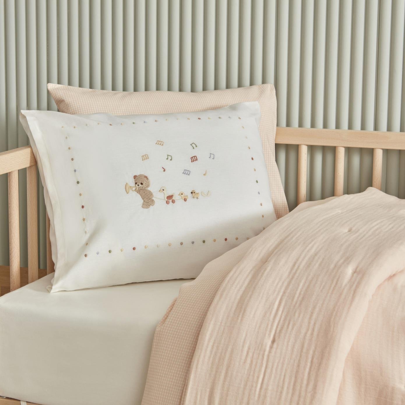 Karaca Home Bebek Eloise Müslin Comfort Set  Pudra
