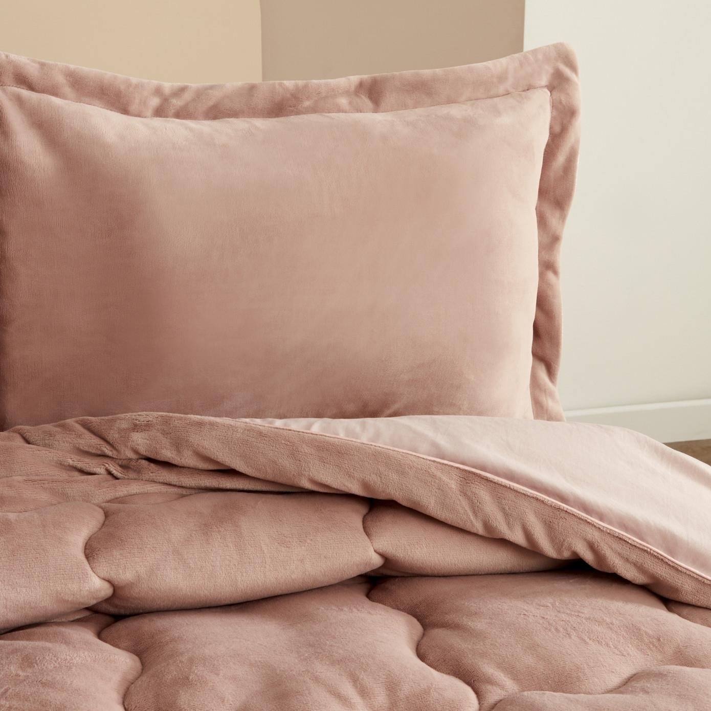 Karaca Home Çift Kişilik Viny Soft Dream Comfort Set Old Rose