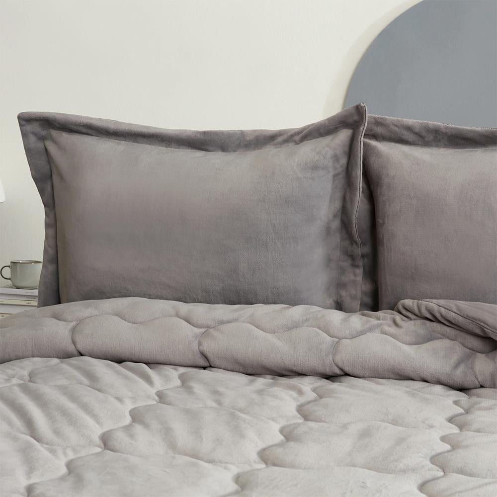 Karaca Home Çift Kişilik Viny Soft Dream Comfort Set Antrasit