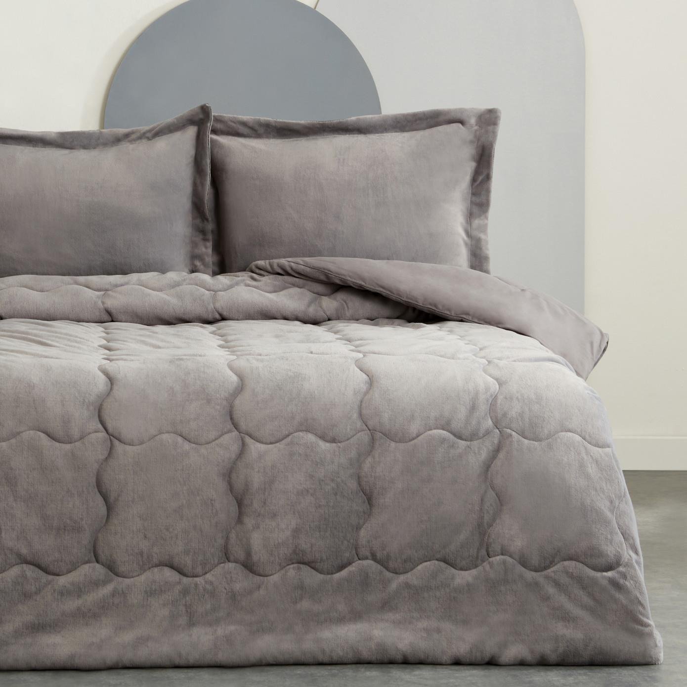 Karaca Home Çift Kişilik Viny Soft Dream Comfort Set Antrasit