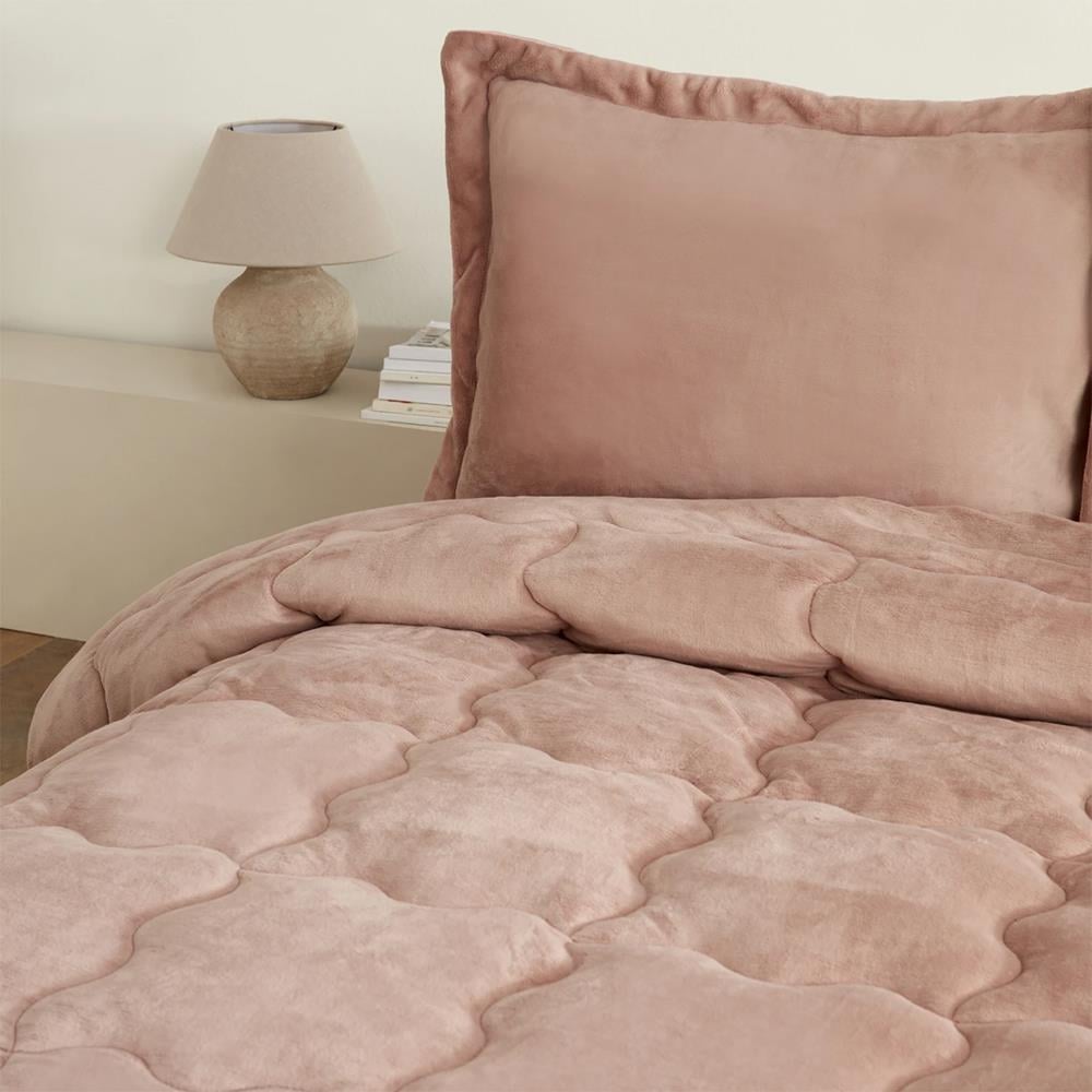 Karaca Home Çift Kişilik Viny Soft Dream Comfort Set Old Rose