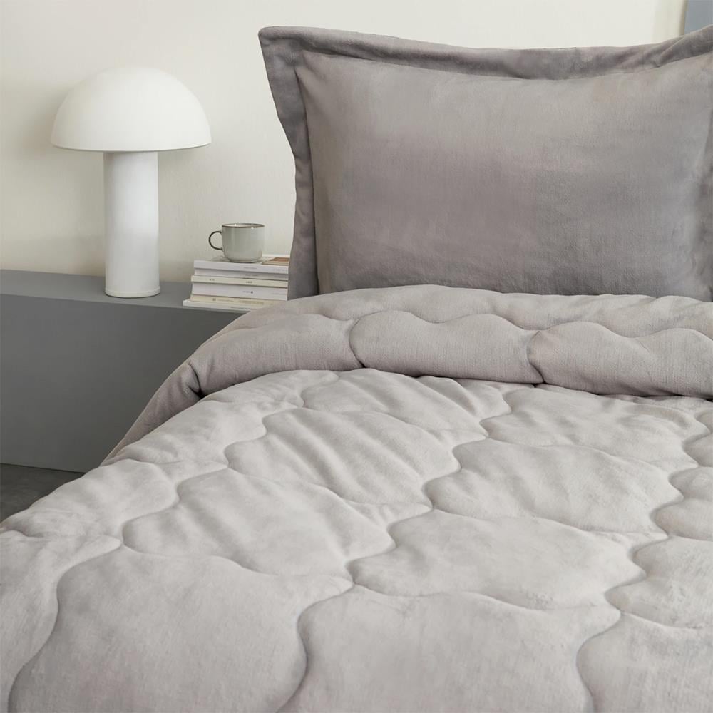 Karaca Home Çift Kişilik Viny Soft Dream Comfort Set Antrasit