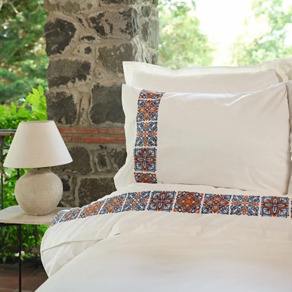 Karaca Home Fleur Multi Tek Kişilik Nakışlı %100 Pamuk Nevresim Takımı