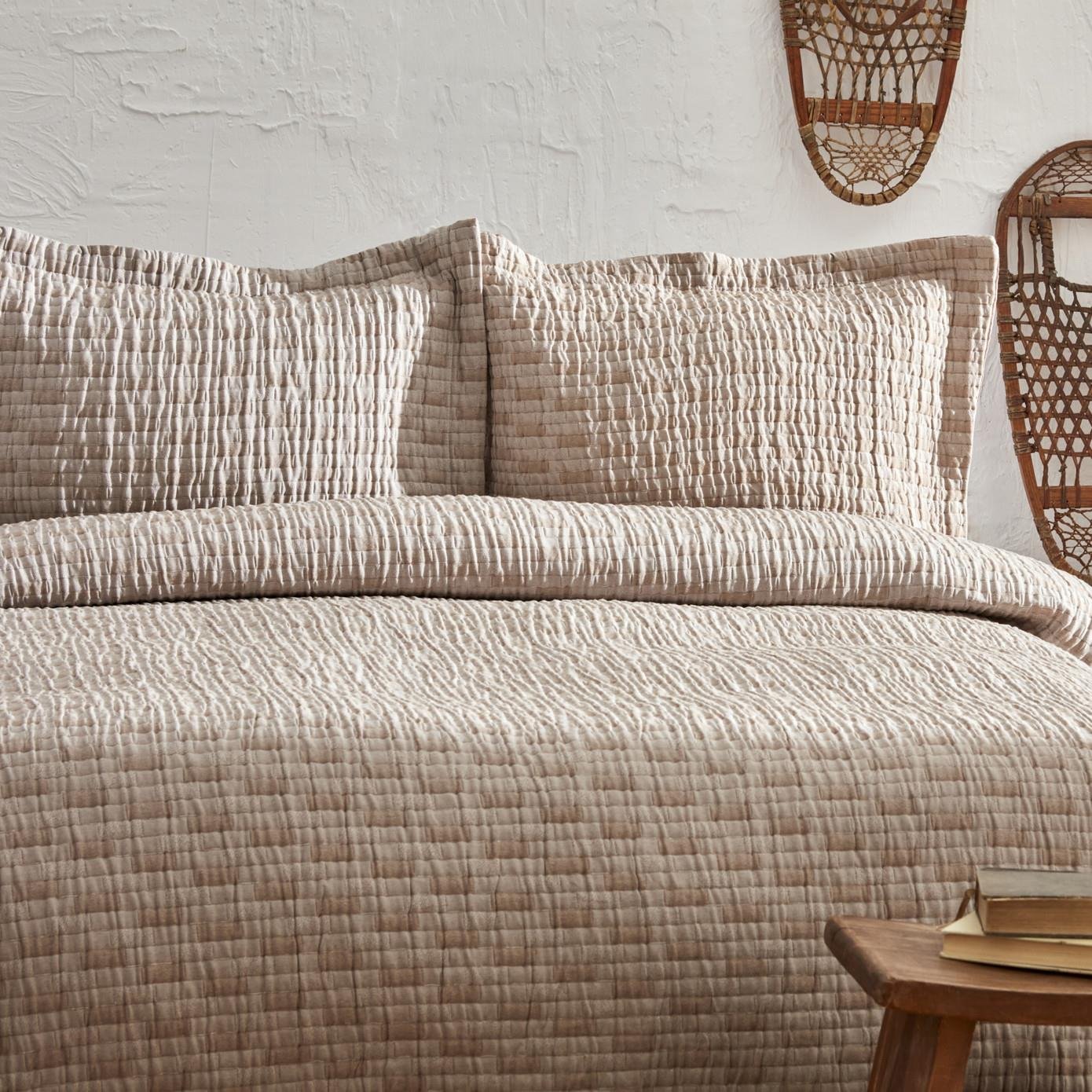 Karaca Home Loretta Çift Kişilik Yatak Örtüsü Bej