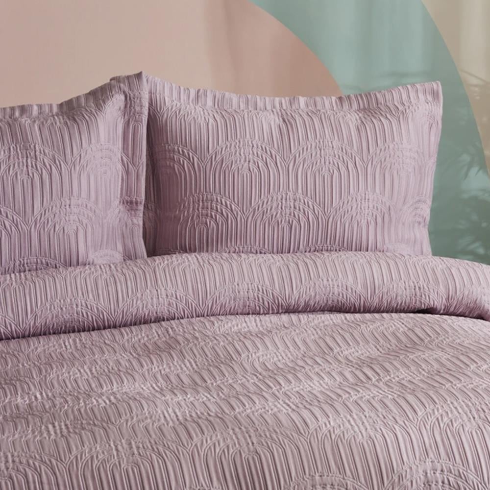 Karaca Home Midnight Çift Kişilik Yatak Örtüsü Lila