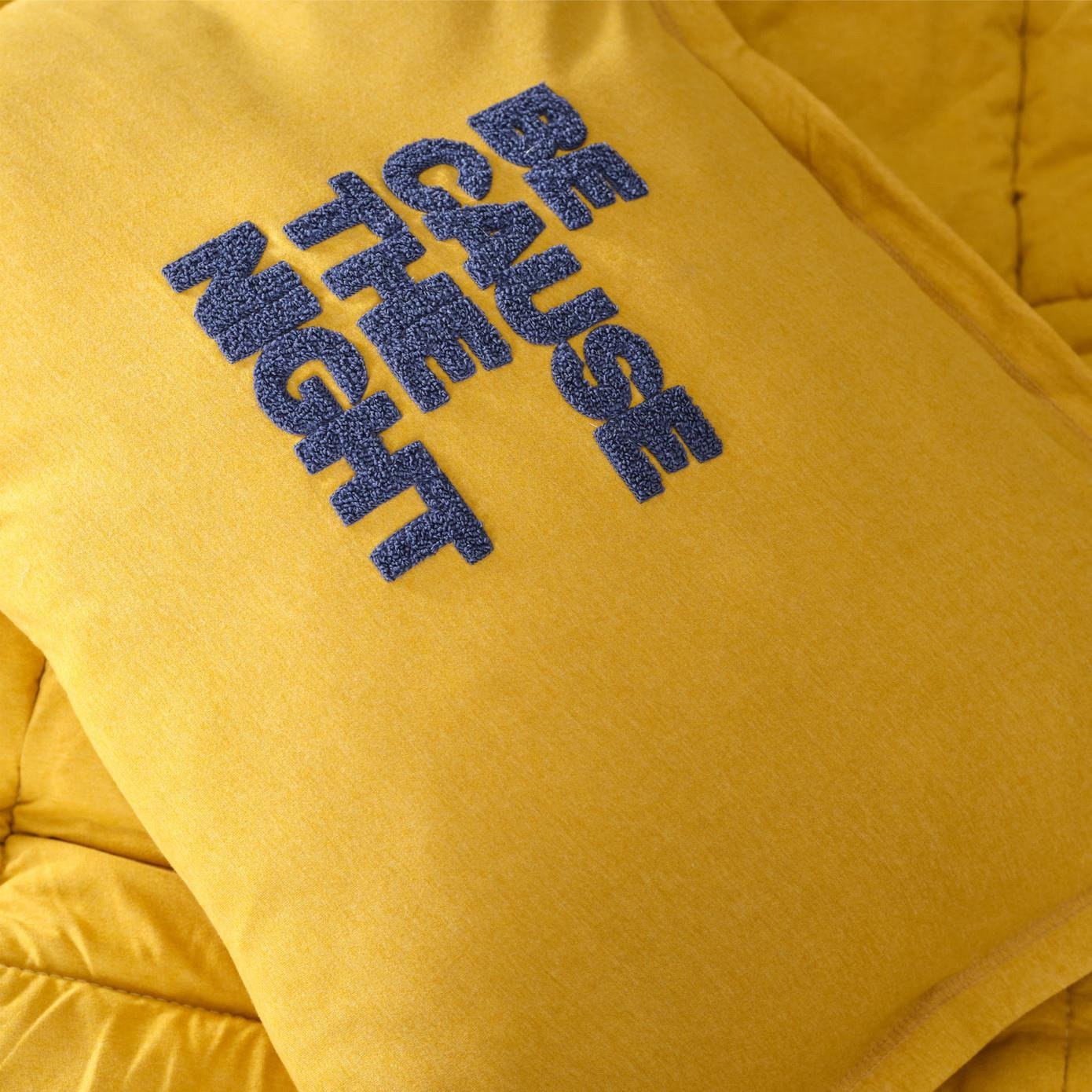 Karaca Home Motto Cotton Comfort Tek Kişilik Uyku Seti Hardal