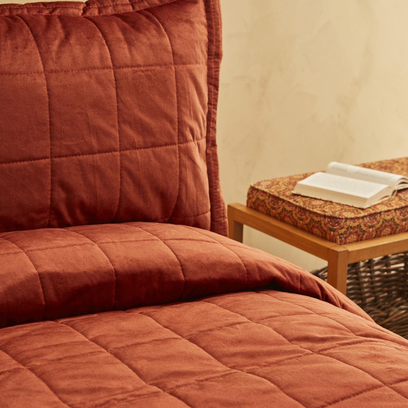 Karaca Home Odessa Çift Kişilik Kadife Yatak Örtüsü