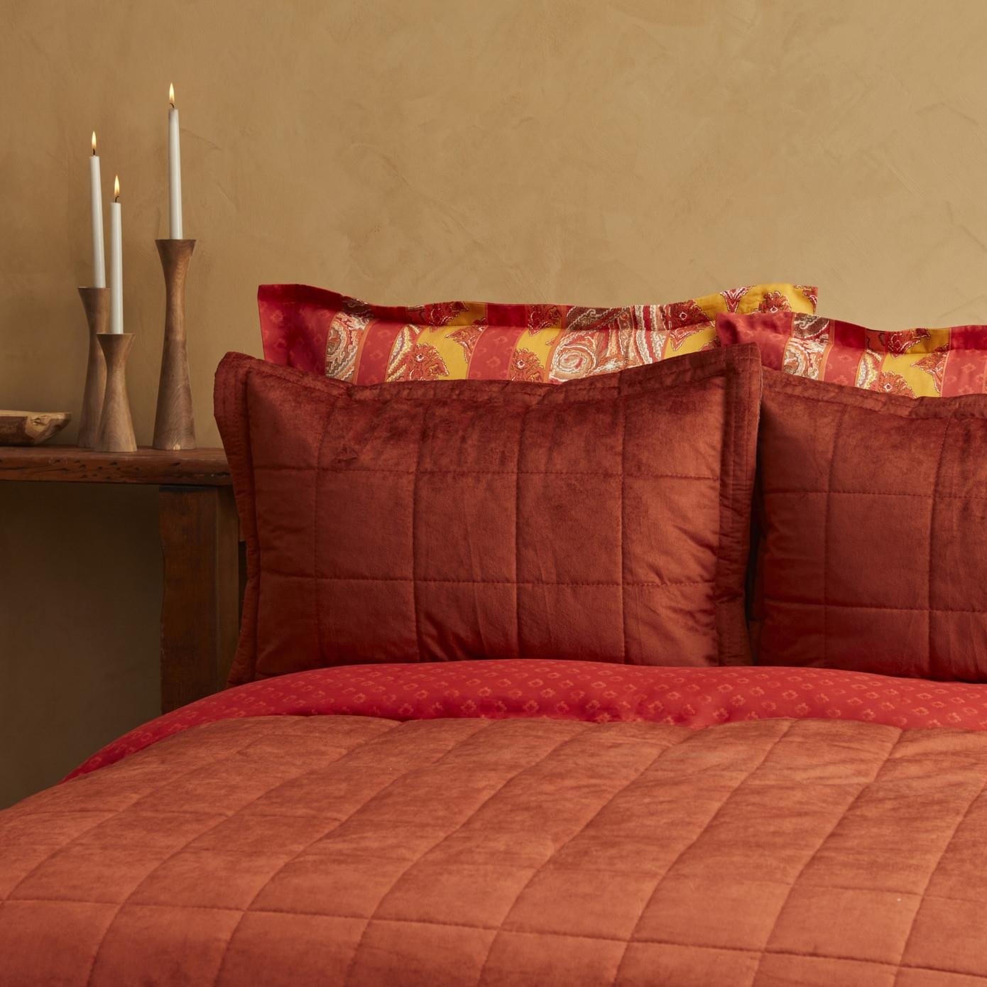 Karaca Home Odessa Çift Kişilik Kadife Yatak Örtüsü