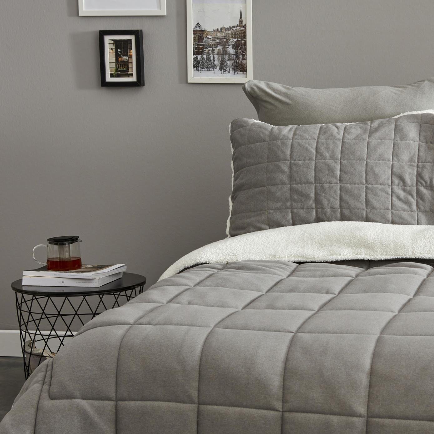 Karaca Home Stay Cozy Çift Kişilik Cozyland Set Gri