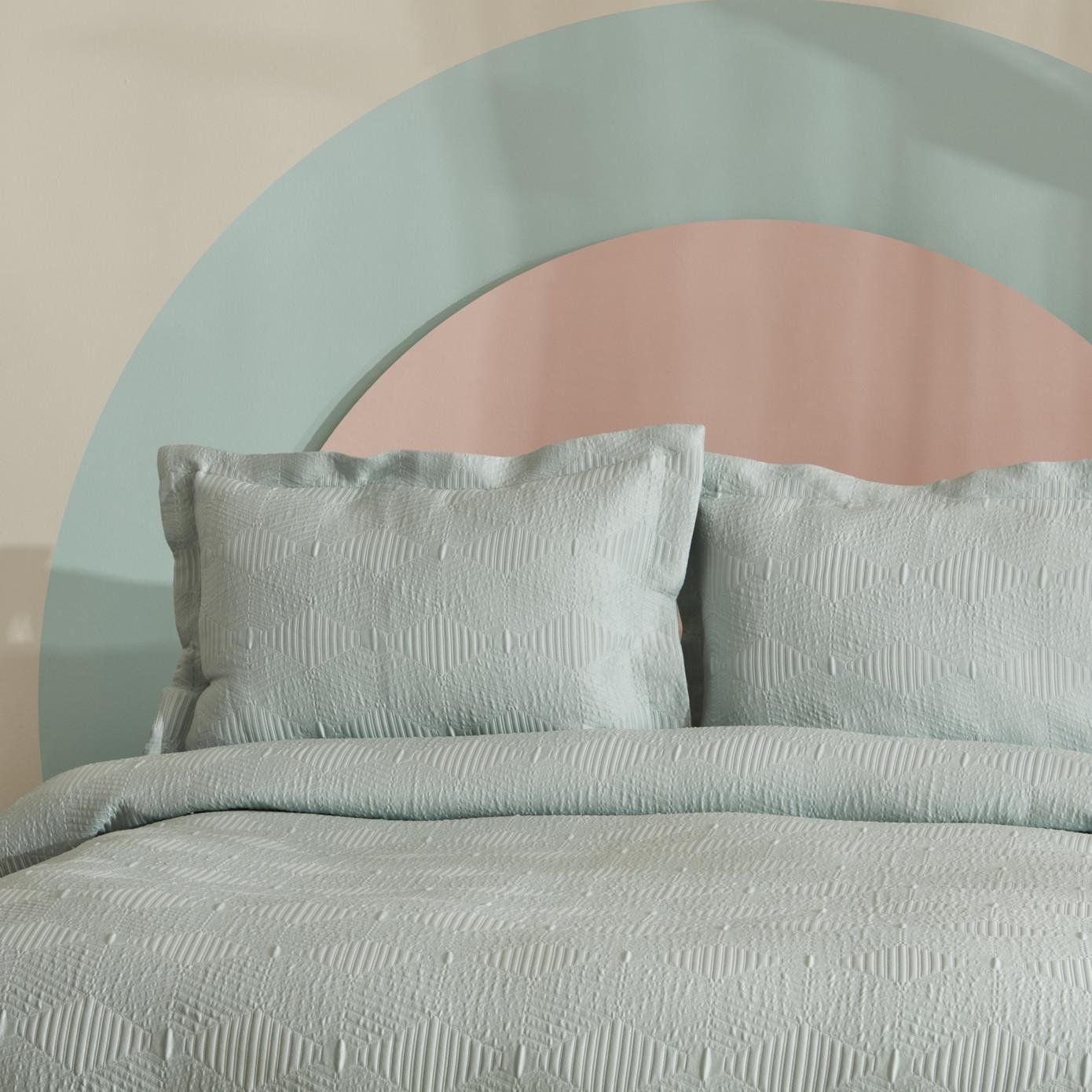 Karaca Home Sunrise Çift Kişilik Yatak Örtüsü Mint