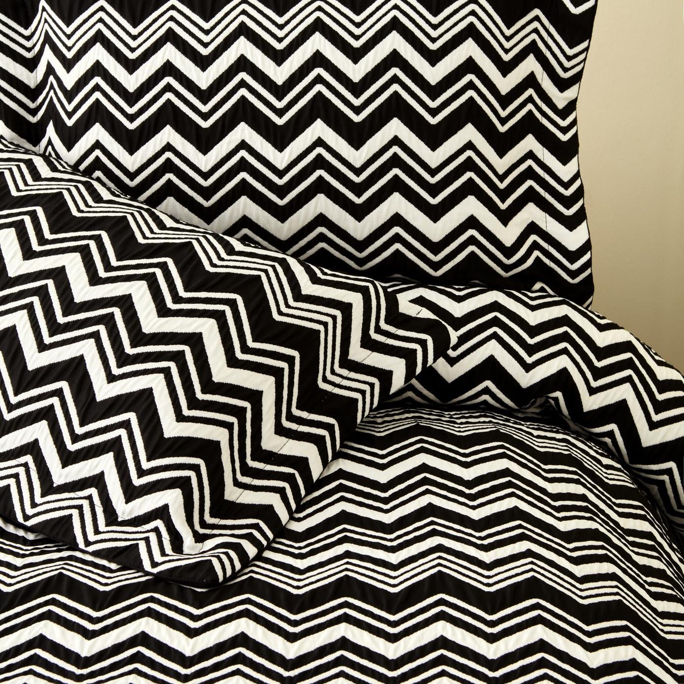 Karaca Home Wave Yatak Örtüsü Çift Kişilik Black